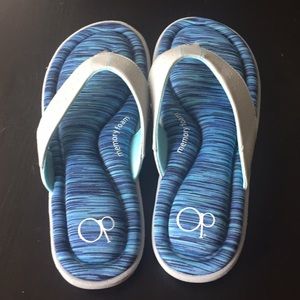 OP Blue memory foam sandals